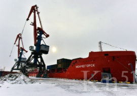 Мурманский транспортный филиал «Норникеля» оснащает суда датчиками температуры и солености воды
