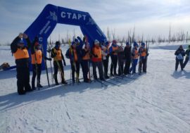 На «Лыжне "Норникеля"» сборная КГМК завоевала «серебро»