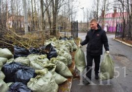 Мончегорцы присоединились к всероссийскому субботнику