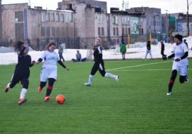 Женская футбольная команда Мончегорска провела первый официальный турнир