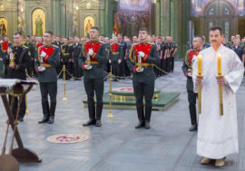 Свеча памяти из Главного храма ВС РФ прибыла в Печенгу