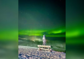 Фото полярного сияния в Териберке — одно из лучших на международном фотоконкурсе