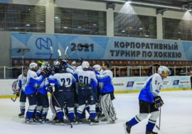 Турнир «Норникеля» по хоккею: в своей первой игре сборная КГМК победила!