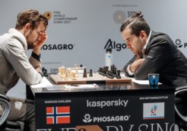 Матч на первенство мира по шахматам близок к завершению