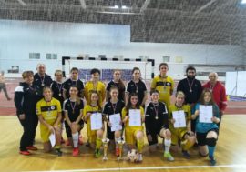 Девушки Печенгского округа — вторые на областном первенстве по мини-футболу