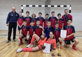 Мончегорские мальчишки стали бронзовыми призерами первенства области по мини-футболу