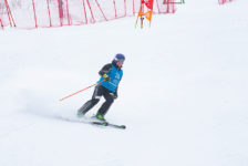Мужчины и женщины Кольской ГМК встали на горные лыжи