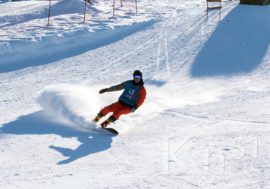 В Мончегорске выявили лучших сноубордистов