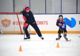 В Заполярном начались детские тренировочные хоккейные сборы ФХР