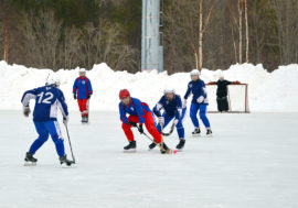 Детские хоккейные команды показали настоящий спорт в Мончегорске