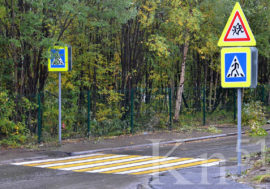 Пешеходные переходы автомобильных дорог Мурманской области станут безопаснее