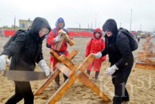 Волонтеры северного гостеприимства в Печенгском округе практиковались на фестивале