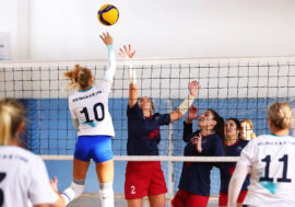 В Сочи продолжается корпоративный турнир «Норникеля» по волейболу