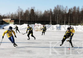 Стартовал чемпионат Мурманской области по хоккею с мячом