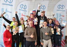 Лыжная сборная Кольской ГМК подтвердила звание сильнейшей в «Норникеле»