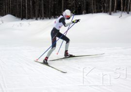 В лыжных гонках работнице Кольской ГМК нет равных в регионе