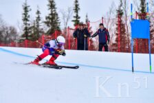 Юные горнолыжники России соревнуются в Мончегорске
