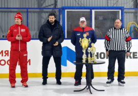 В Заполярном состоялся гала-матч Арктической хоккейной лиги