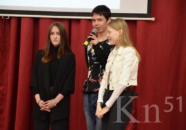 В Мончегорске школьники рассказали о профессии крановщика в стихах