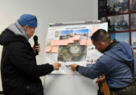 Жителям Тухарда показали генплан нового поселка и планировку домов
