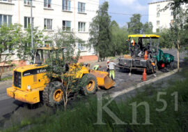 В Мурманской области начался ямочный ремонт дорог