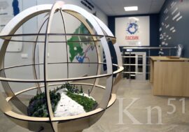 В визит-центре заповедника «Пасвик» появился макет карбонового полигона