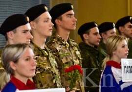 Военно-патриотическая игра объединила студентов Мурманской области в Мончегорске