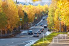 Автомобилистам Мурманской области рекомендуют сменить резину на зимнюю