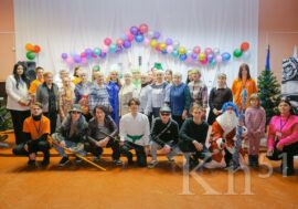 Печенгский политехнический техникум поздравил клуб «Ветеран» с 30-летием