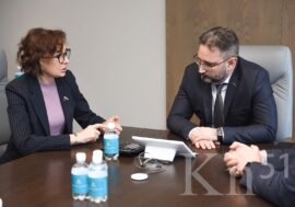 Мончегорск с рабочим визитом посетила депутат Госдумы Татьяна Кусайко