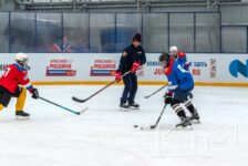 «Красная машина» в Заполярном: фестиваль хоккея завершен