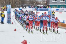 Мончегорск принял 50-километровый лыжный марафон