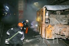 На руднике «Северный» ликвидировали условное возгорание