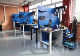В Печенгском политехническом техникуме обновили две мастерские