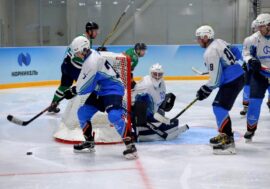 Корпоративный турнир «Норникеля»: хоккеисты Кольской ГМК показали зрелищную игру